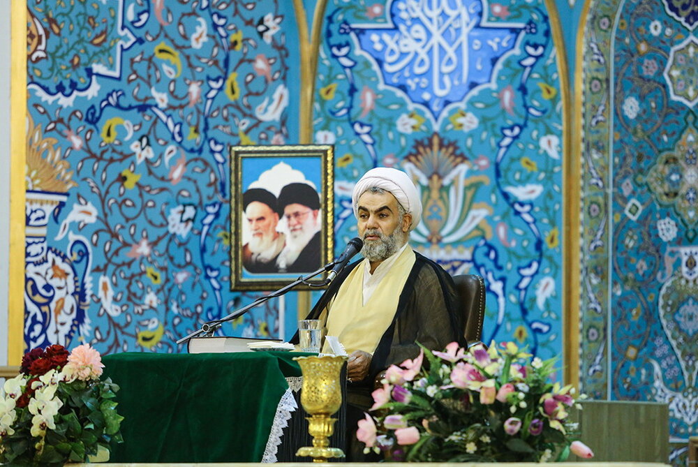 سخنرانی حجت‌الاسلام جوشقانیان در مراسم افتتاحیه بسیج، در مرکز تخصصی مهدویت
